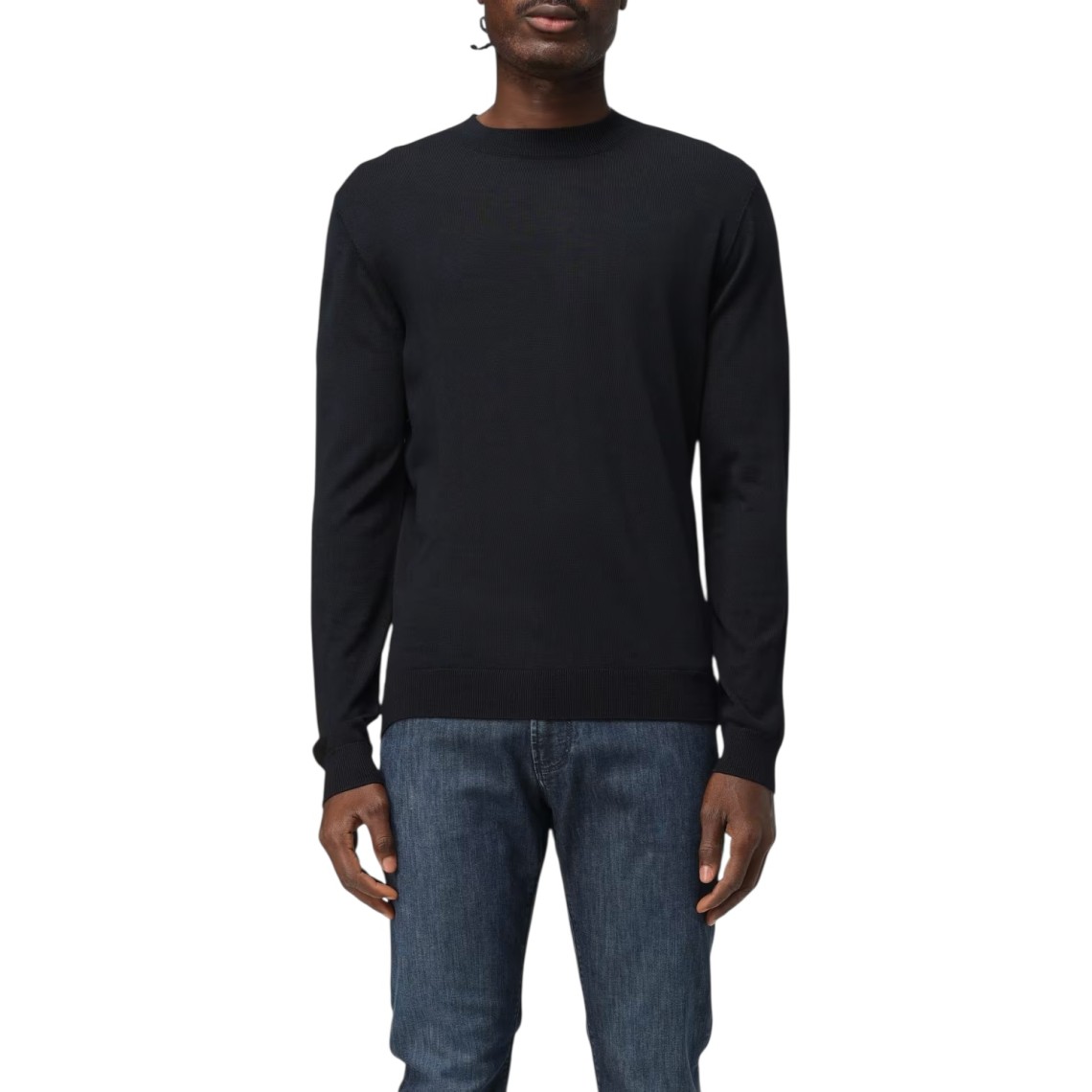 Maglia girocollo in lana Emporio Armani