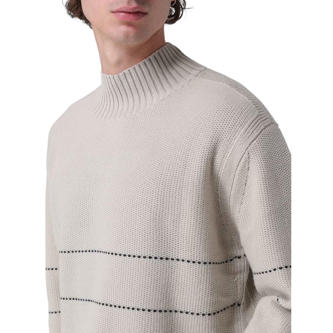 Pullover a collo alto Emporio Armani