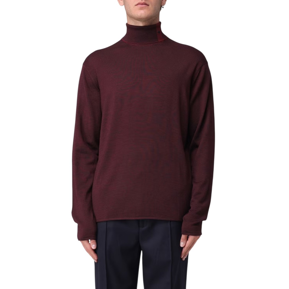 Dolcevita Emporio Armani in lana vergine