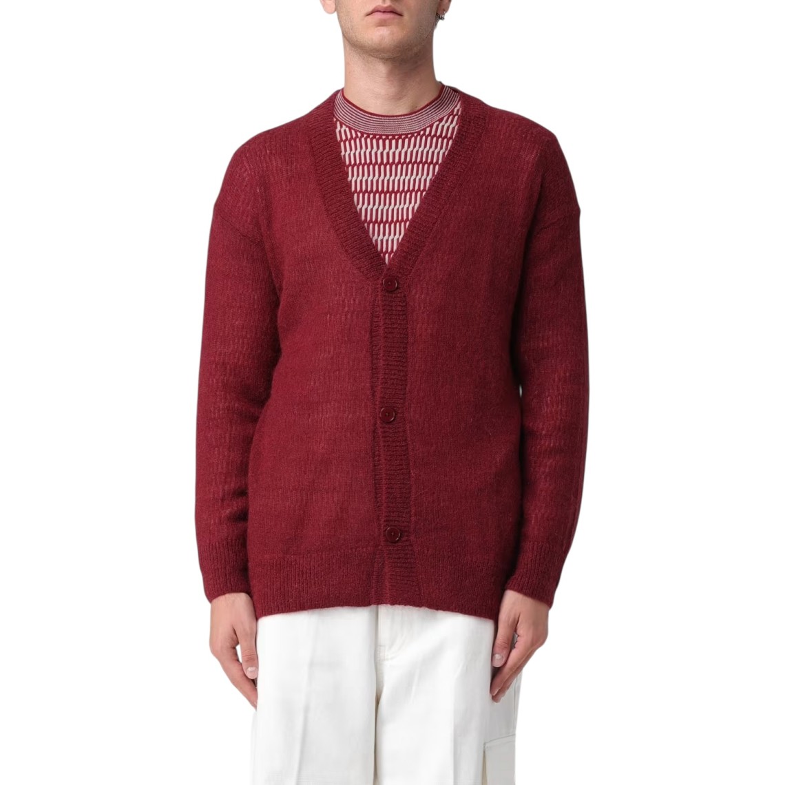 Cardigan Emporio Armani con scollo a V