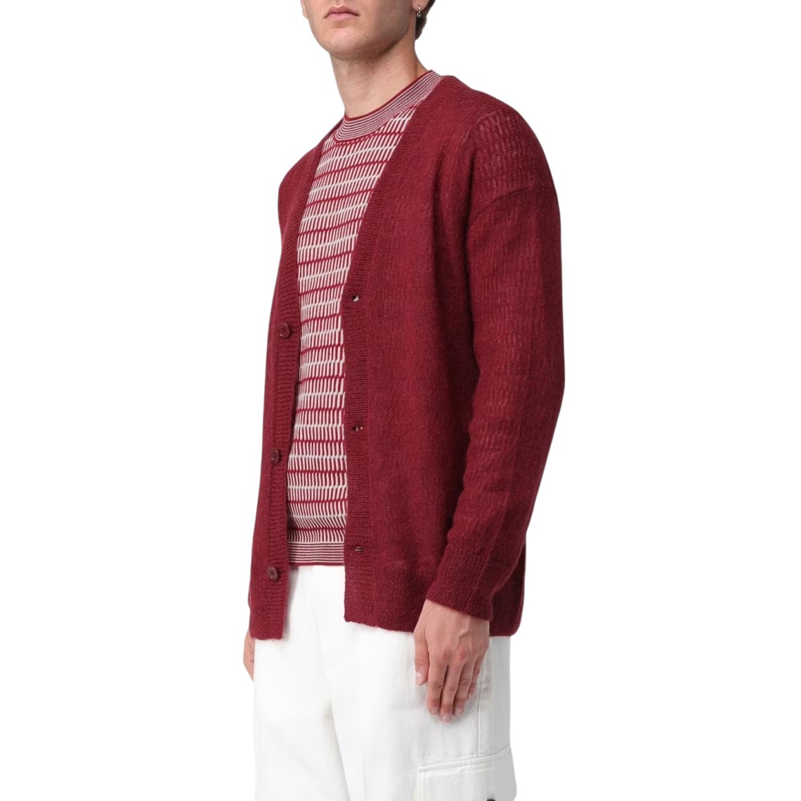 Cardigan Emporio Armani con scollo a V