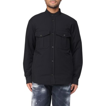 Overshirt Emporio Armani in tessuto tecnico