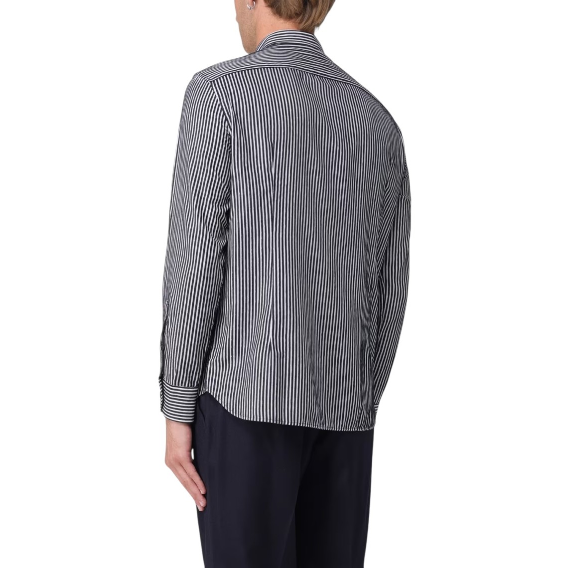 Camicia Emporio Armani in cotone a righe