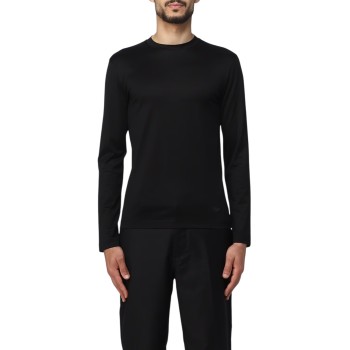 T-shirt Emporio Armani in lyocell e cotone