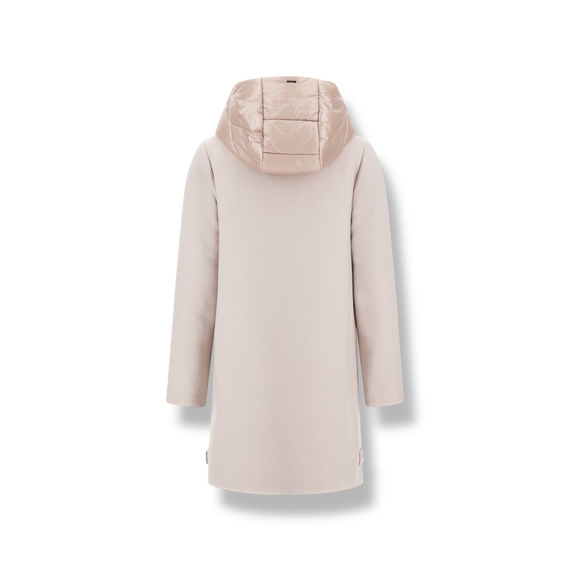 Cappotto Herno con cappuccio in Ecowool e nylon Ultralight bambina 