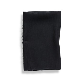 Sciarpa Emporio Armani in misto modal con logo jacquard