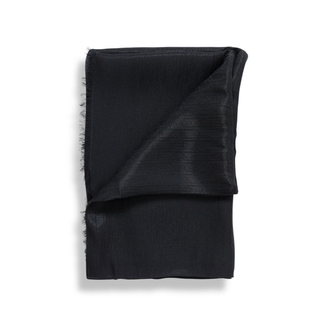 Sciarpa Emporio Armani in misto modal con logo jacquard