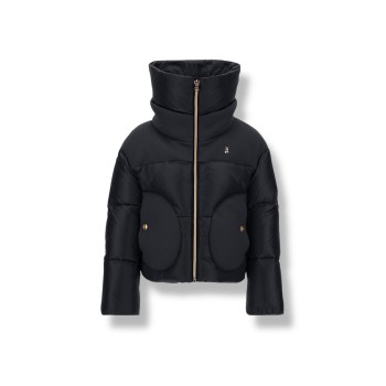 Cappa in nylon ultralight ed ecowool Herno bambina