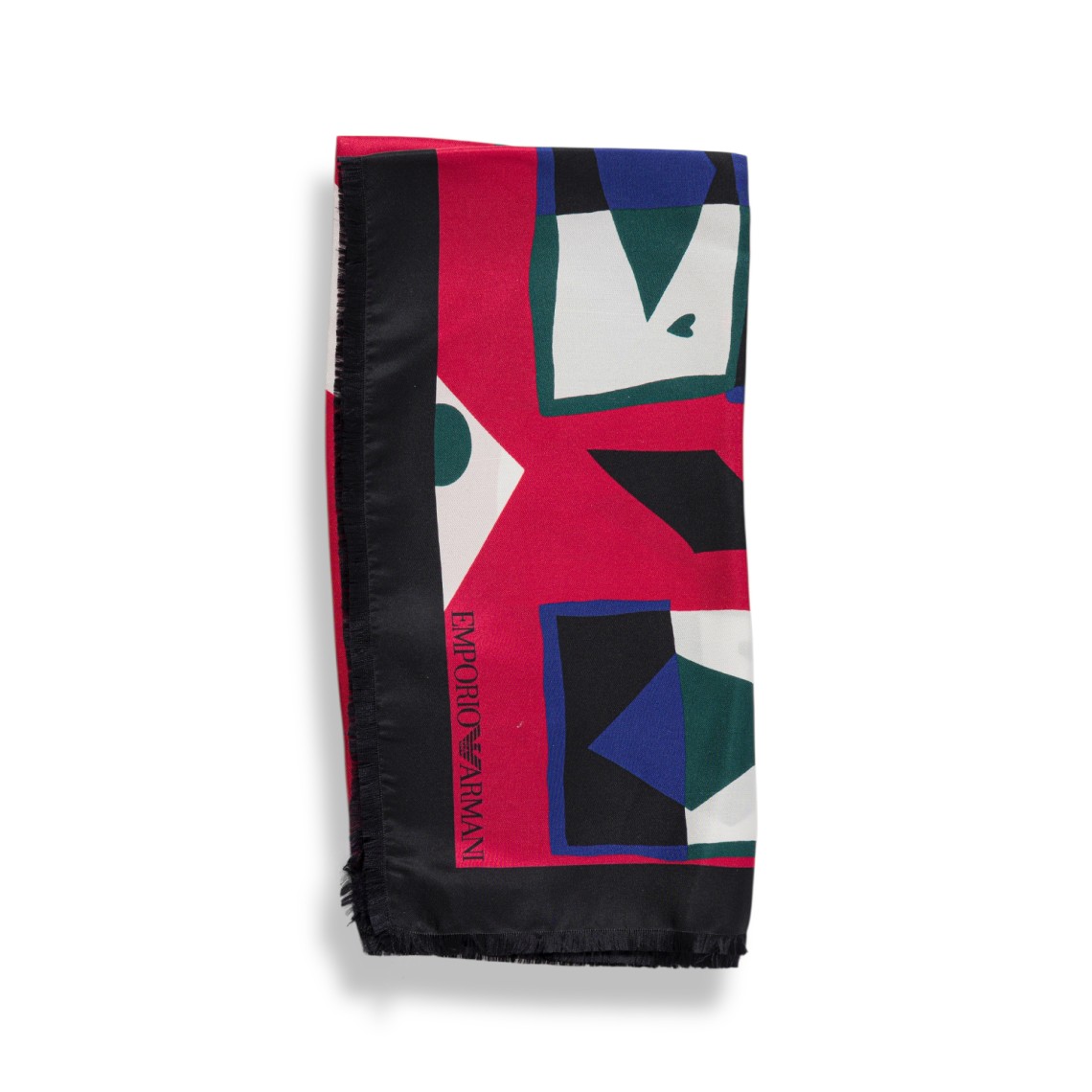Foulard Emporio Armani in seta stampata