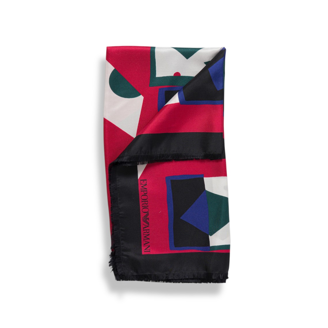 Foulard Emporio Armani in seta stampata