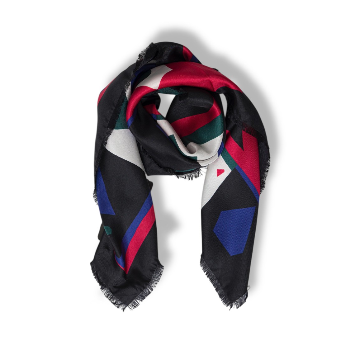 Foulard Emporio Armani in seta stampata