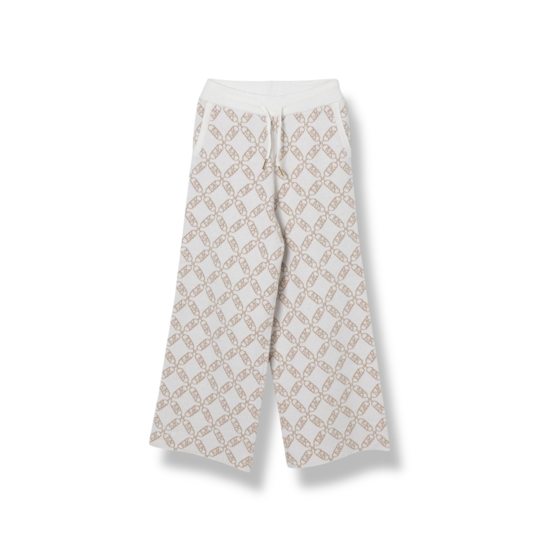 Pantaloni palazzo Michael Kors bambina in jersey con monogram