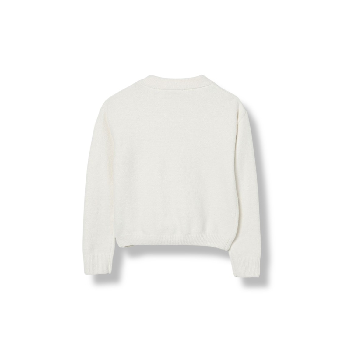 Maglia a girocollo con logo di strass Michael Kors bambina