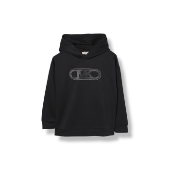 Felpa con cappuccio e logo Michael Kors bambina