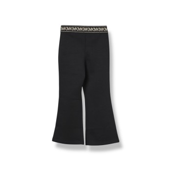 Pantalone flared Michael Kors in jersey di misto viscosa...