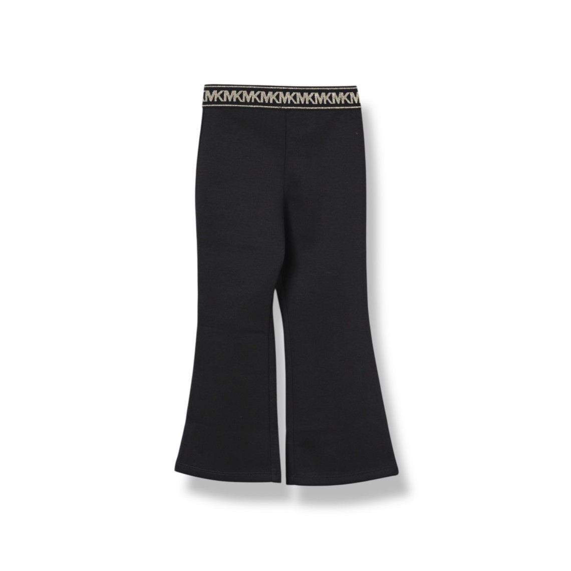 Pantalone flared Michael Kors in jersey di misto viscosa bambina