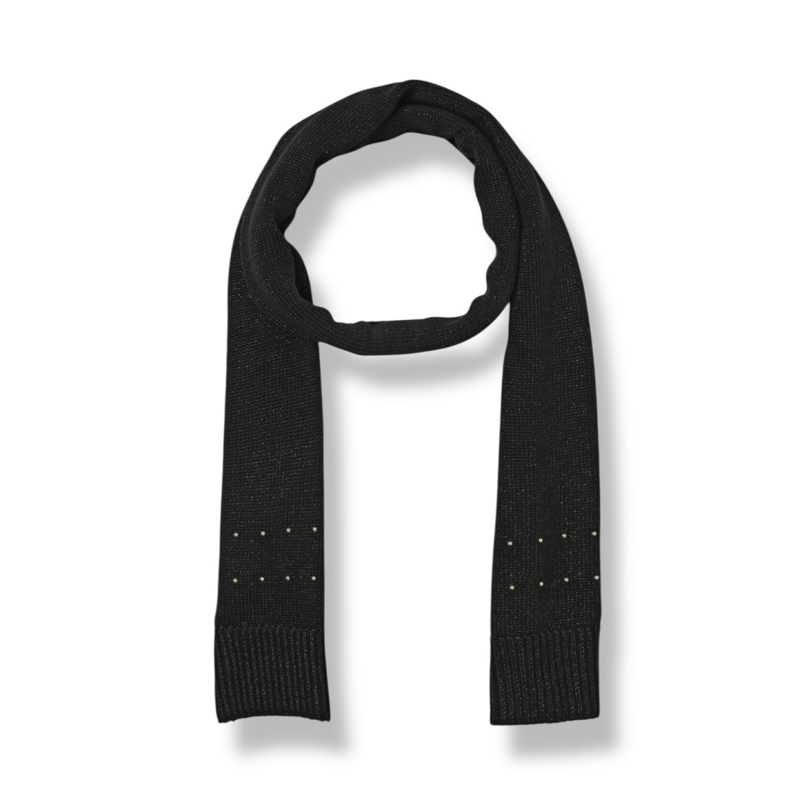 Sciarpa Michael Kors in misto cotone con micro borchie bambina