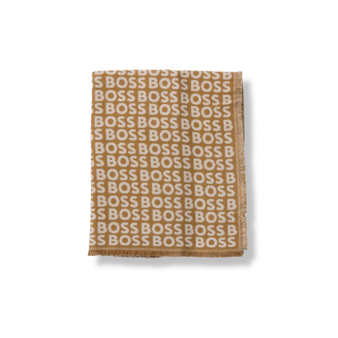 Sciarpa Boss con lettering logo all over