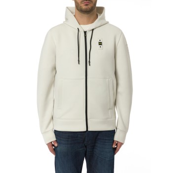 Felpa con zip e cappuccio Colby Blauer