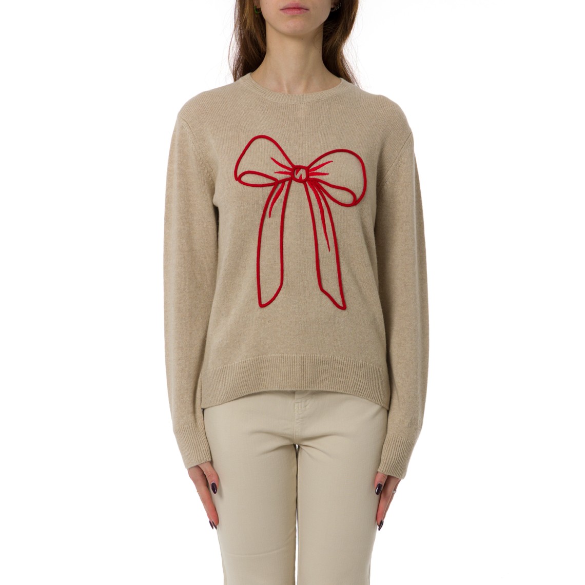 Maglione girocollo New Queen MC2 Saint Barth