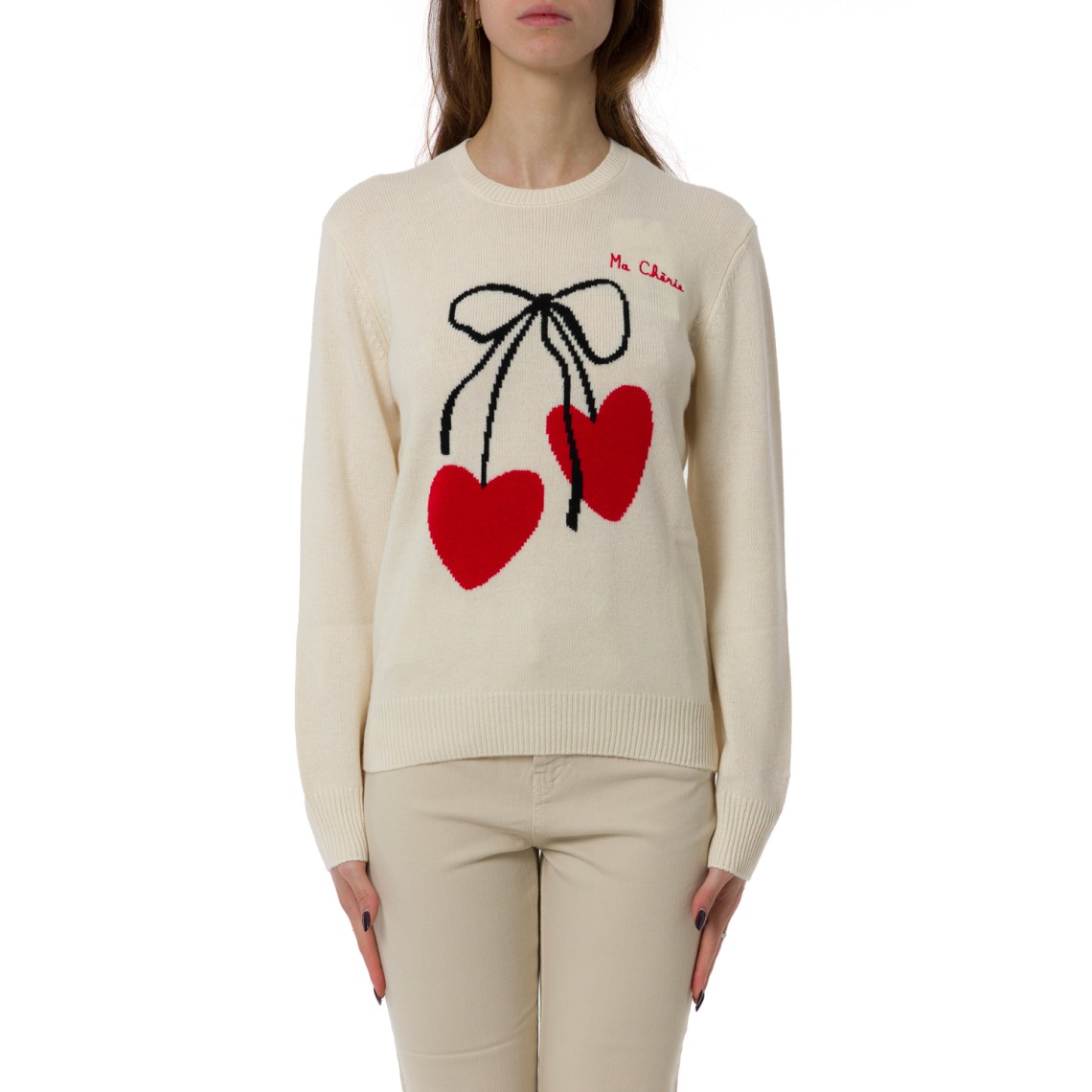 Maglione girocollo New Queen MC2 Saint Barth