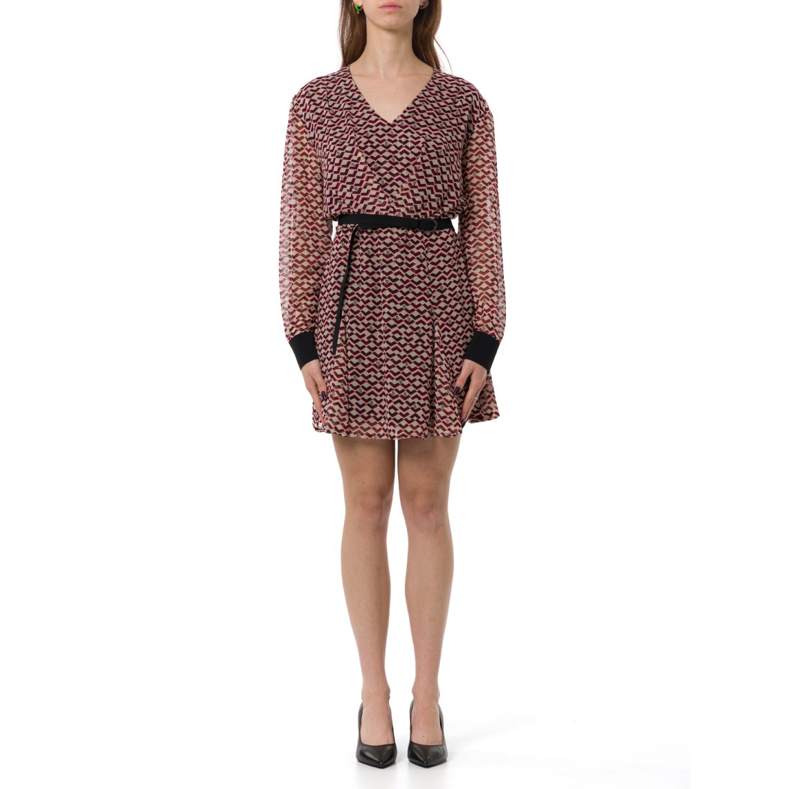 Abito corto con cintura Liu Jo