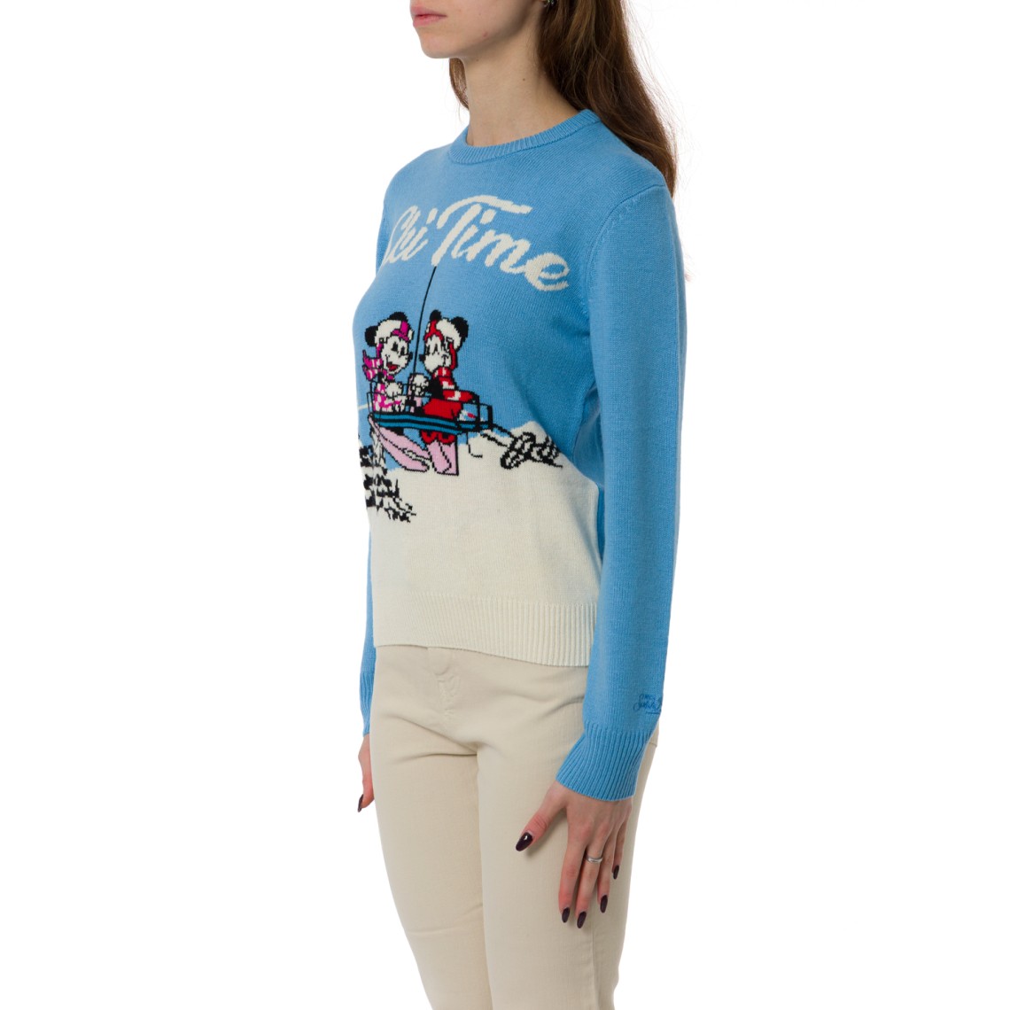 Maglione girocollo New Queen C MC2 Saint Barth