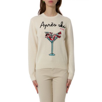 Maglione girocollo New Queen MC2 Saint Barth