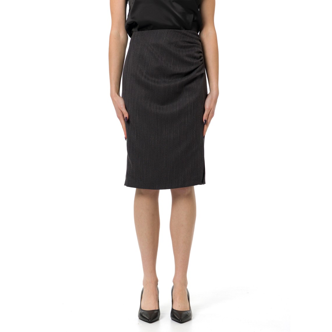 Gonna gessata con pizzo Liu Jo