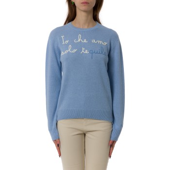 Maglione girocollo New Queen MC2 Saint Barth