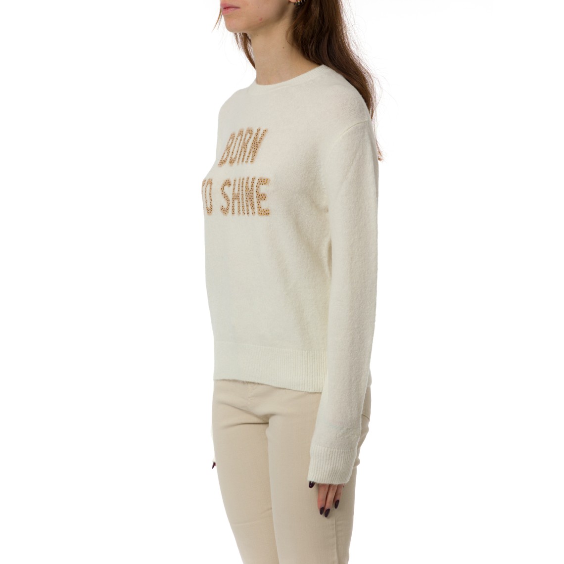 Maglione girocollo New Queen Alpaca MC2 Saint Barth