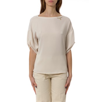 T-shirt con charm Liu Jo