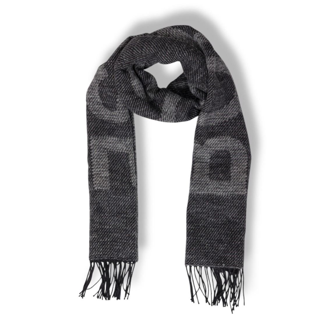 Sciarpa con logo Borbonese