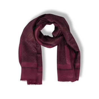 Sciarpa con pattern logo Elisabetta Franchi