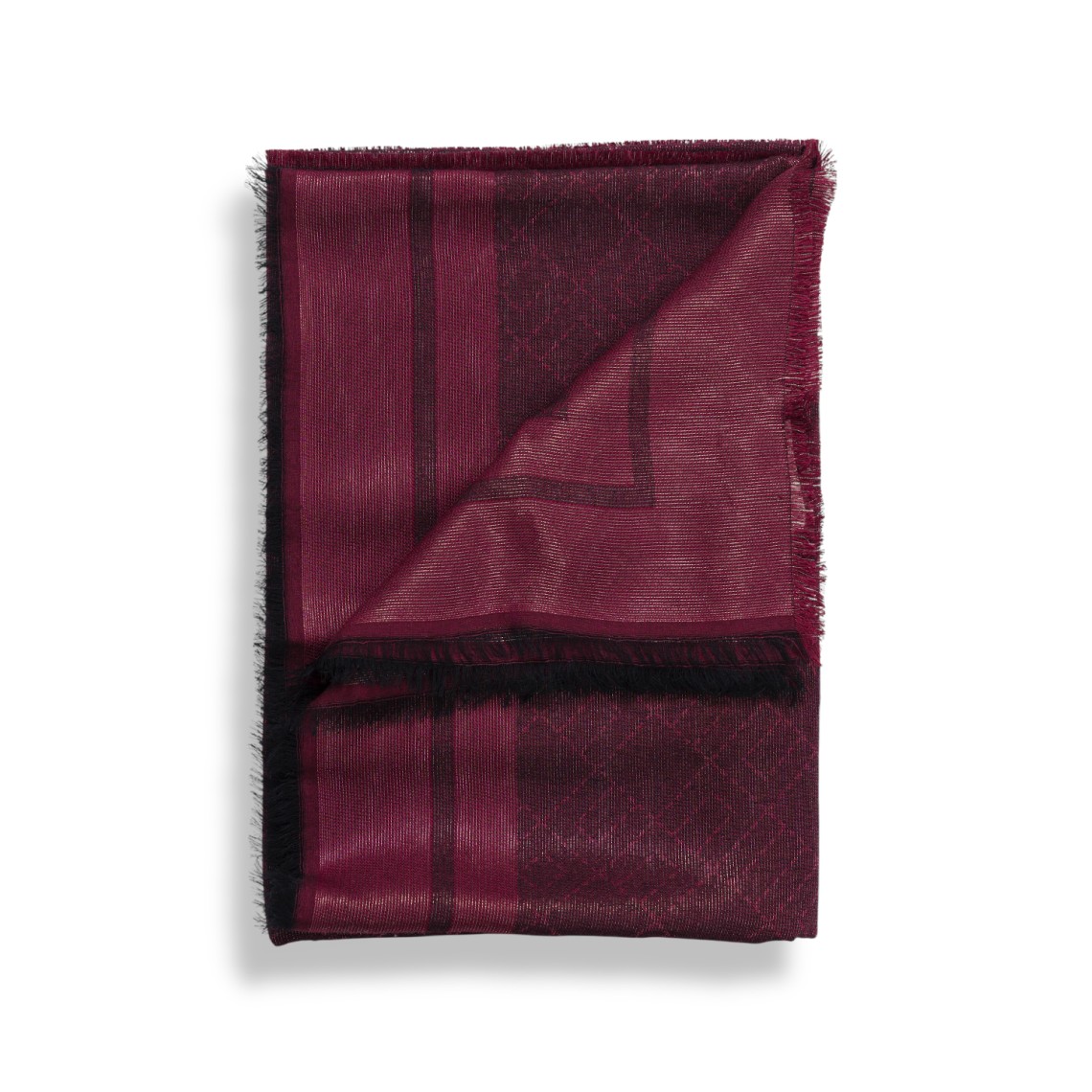 Sciarpa con pattern logo Elisabetta Franchi