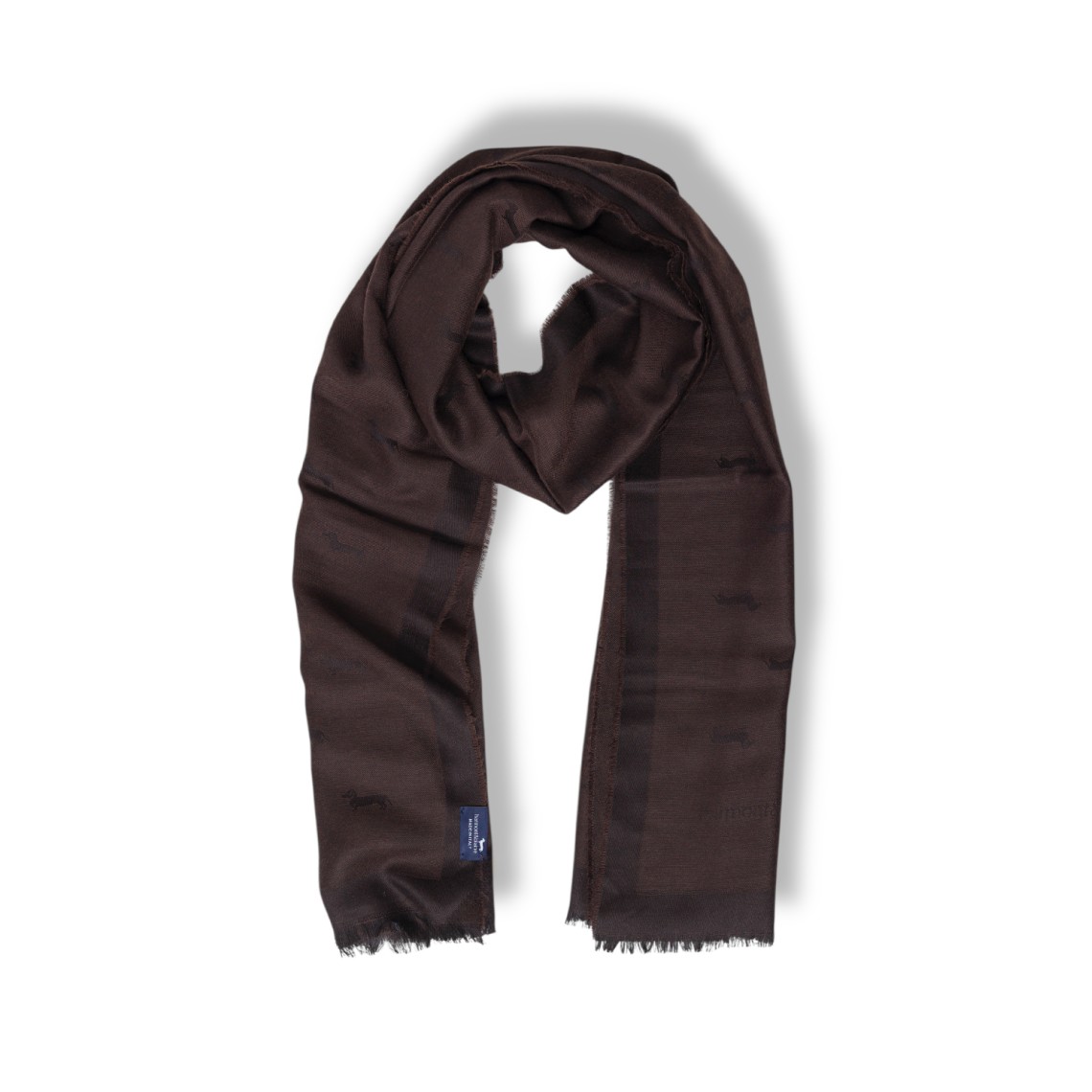 Pashmina Con Bassotto All Over Harmont & Blaine