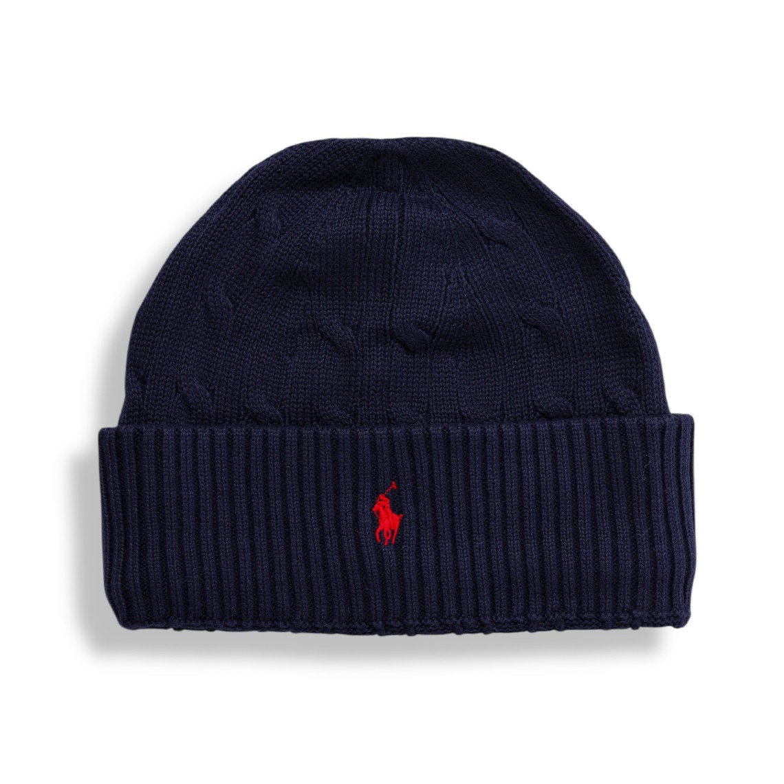 Cappello Polo Ralph Lauren in cotone a maglia intrecciata bambino