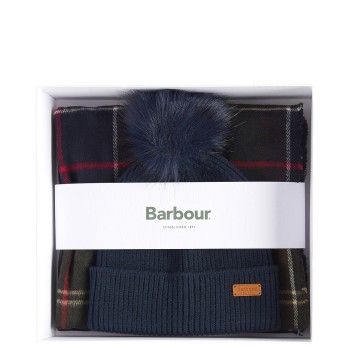 Set regalo Berretto Dover & Sciarpa Hailes Barbour 