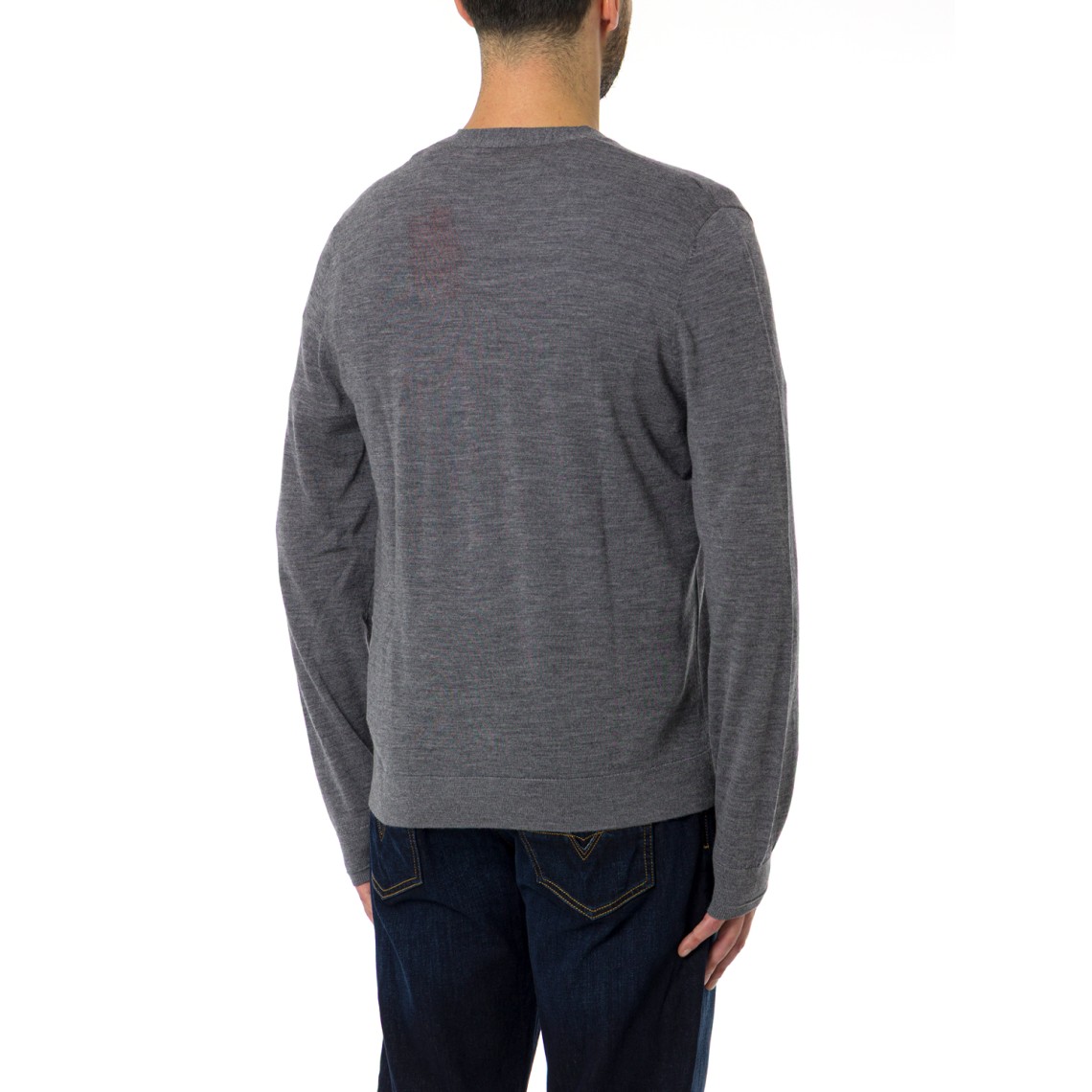 Cardigan Diesel con logo cut-out