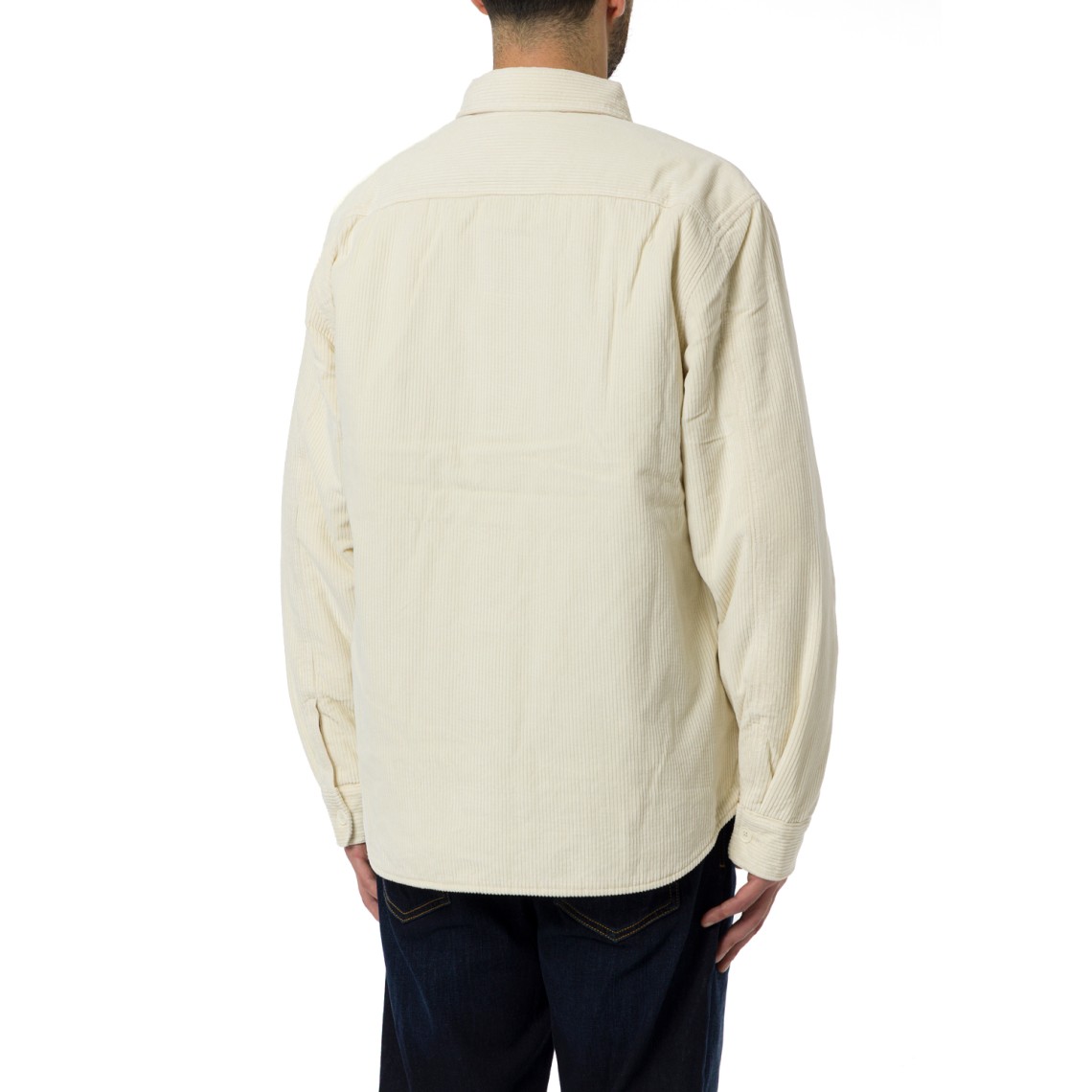 Overshirt in velluto a coste oversize Lacoste