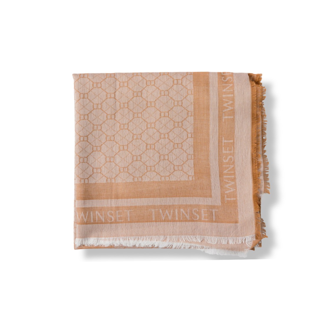 Sciarpa Twinset in modal con Oval T jacquard