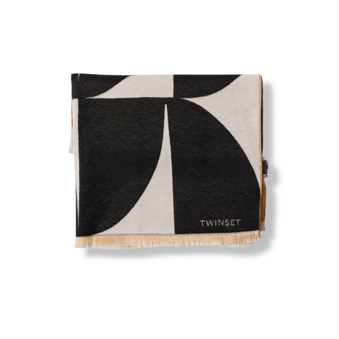 Sciarpa Twinset in modal con stampa all over