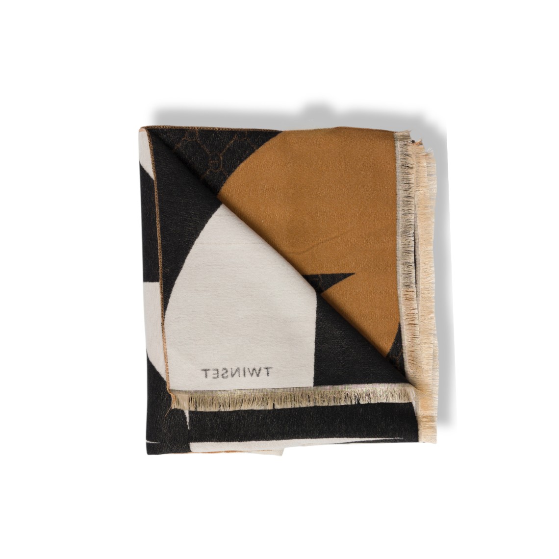 Sciarpa Twinset in modal con stampa all over