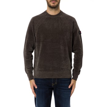 Maglione girocollo Sironi in ciniglia Peuterey
