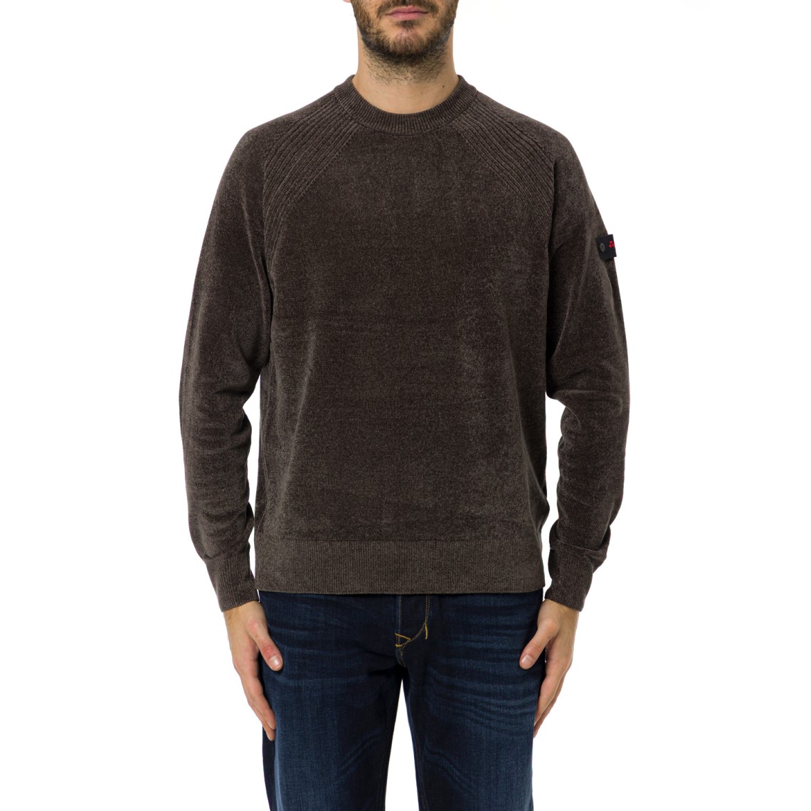 Maglione girocollo Sironi in ciniglia Peuterey