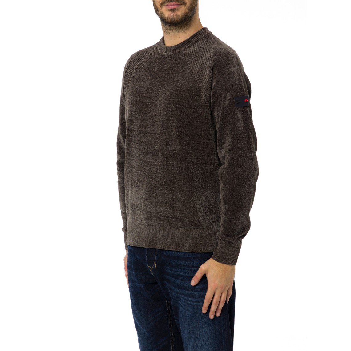 Maglione girocollo Sironi in ciniglia Peuterey