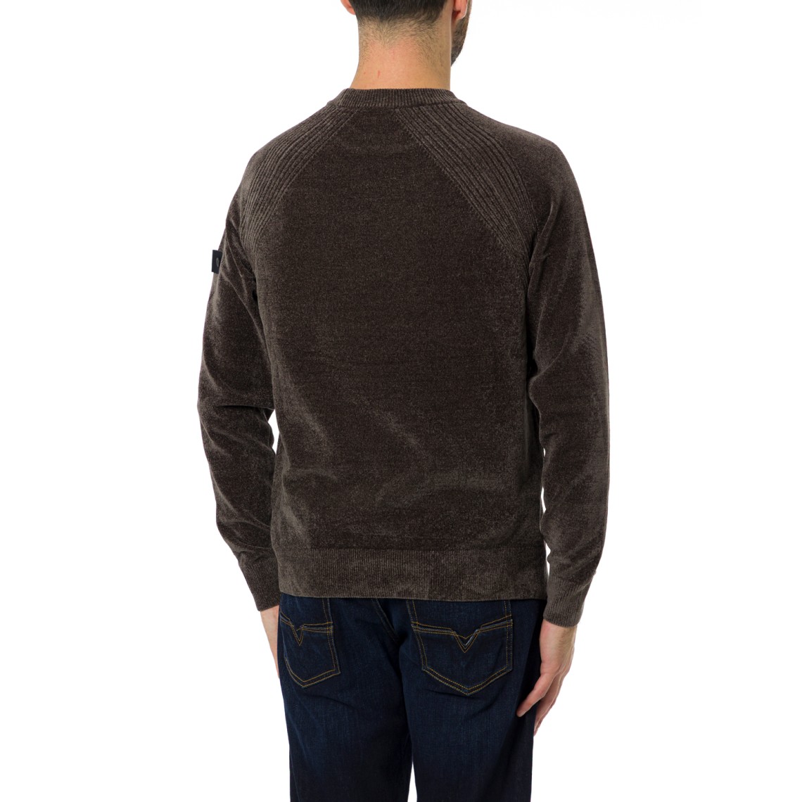 Maglione girocollo Sironi in ciniglia Peuterey