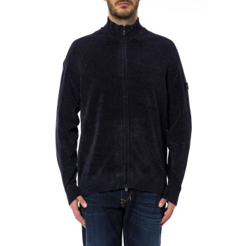 Cardigan Denis in ciniglia con zip Peuterey