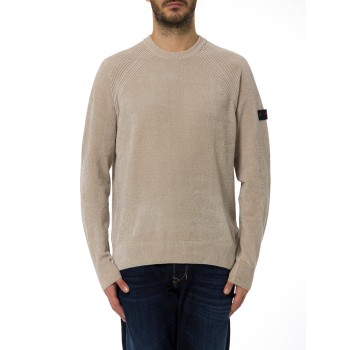 Maglione girocollo Sironi in ciniglia Peuterey