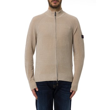 Cardigan Denis in ciniglia con zip Peuterey